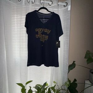 Nike Dri Fit Navy Training Day Top